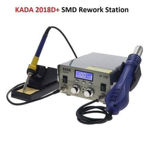 KADA 2018D+ SMD BGA Rework Station Hot Air Gun Soldering Iron 2 in 1 Welding Station (tool)