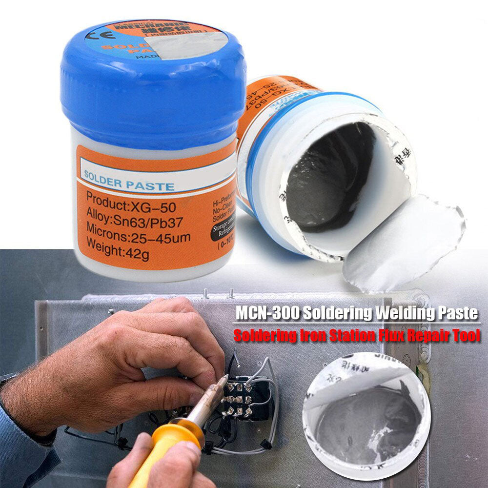 Mechanic Soldering Flux Paste 35gram Soldering Tin Mcn 300 Solder Welding Cream Sn63 Pb37 Xg50