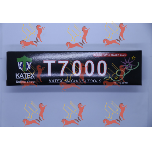 T700 KATEX Needle stye Black Glue 110ml