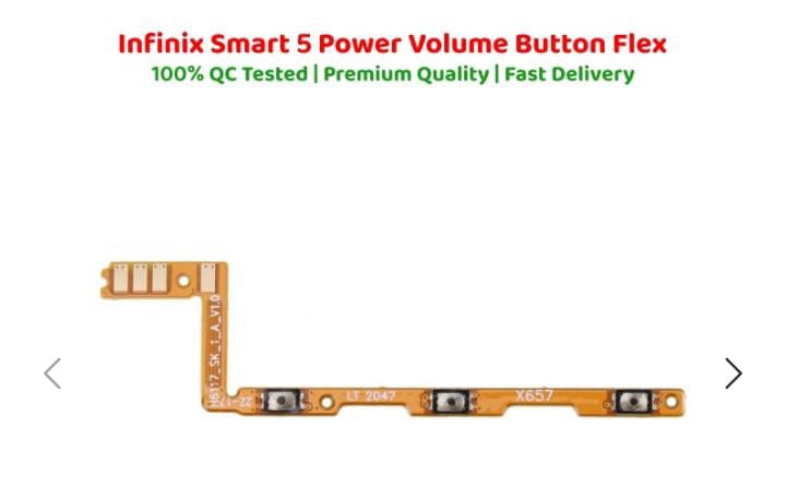 X657 Infinix Smart 5 Motherboard Long Flex Strip (H574 )