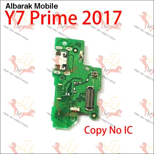 Copy huawei y7 prime 2017 charging pcb board (b1683 h429)