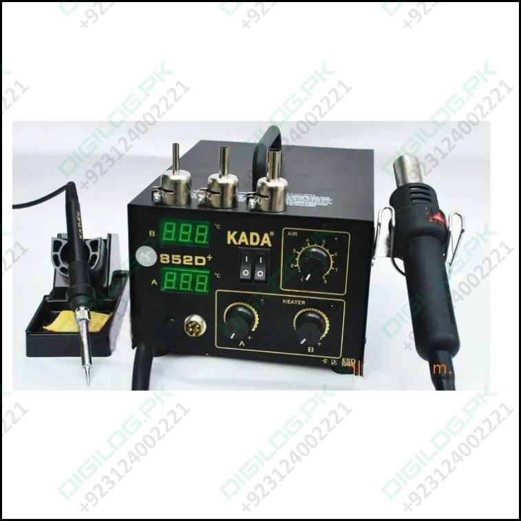 Digital Soldering And Smd Rework Station Kada 852d+ In Pakistan