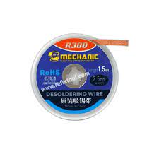 MECHANIC DESOLDERING WIRE R300 1.5M 2.5MM BGA WELDING DESOLDERING WICK BRAID TIN