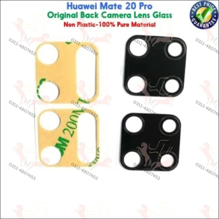 Huawei mate 20 pro back camera glass lens cover (h160)