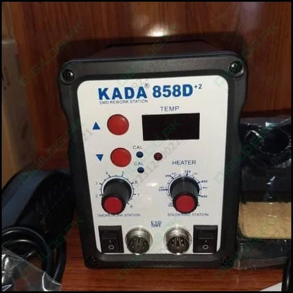 Kada858d+2 Kada 858d+2 Digital Smd Soldering Rework Station With Hot Air Gun And Soldering Iron