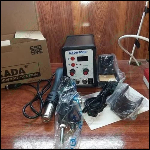 Kada858d+2 Kada 858d+2 Digital Smd Soldering Rework Station With Hot Air Gun And Soldering Iron