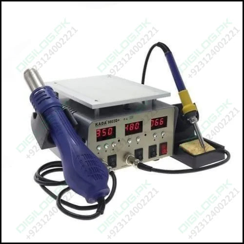 Kada9803d+ Kada 9803d+ Digital 3 In 1 Touch Lcd Glass Screen Separator Hot Air Soldering Iron Smd Rework Station