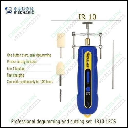 Mechanic Ir10 Pro Oca Glue Remove Motor For Phone Screen Glue Cleaning Degumming And Grinding