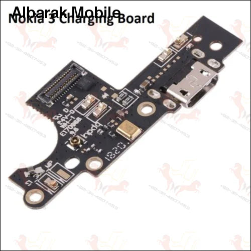 Nokia 3 charging pcb board usb port (h190 b284)