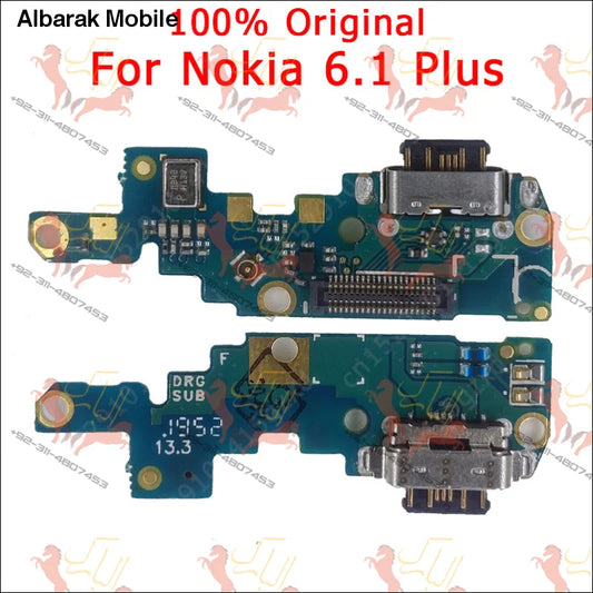 Nokia 6.1 plus original charging pcb broad (h247 b83)