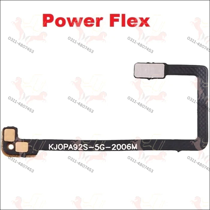 Oppo a92 on off button power flex strip (h399)