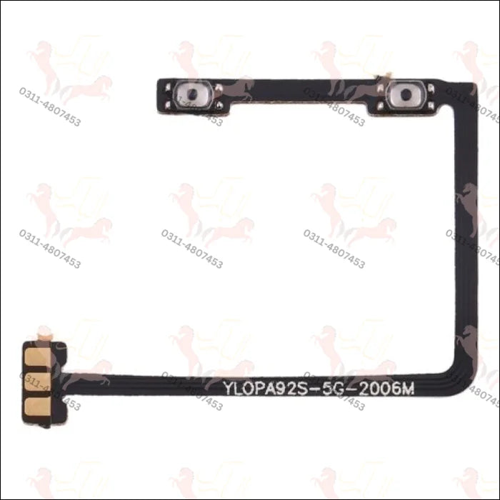 Oppo a92 volume button flex strip cable (h092 b1209)