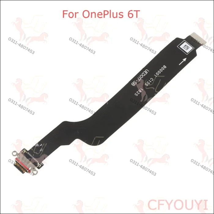 Original oneplus 6t charging port strip flex (h227)