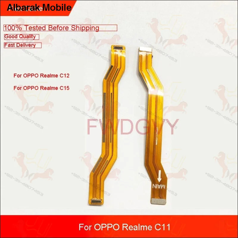 Realme c11/ c12/ c15 main board long flex cable strip in pakistan (b421)