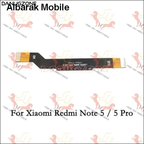 Redmi note 5 motherboard long flex cable (h606 b838)