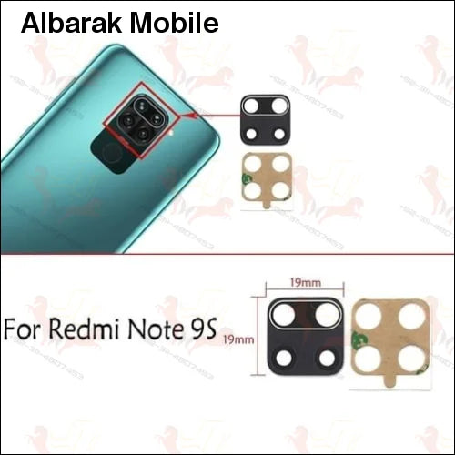 Redmi Note 9s Camera Glass (B1349)