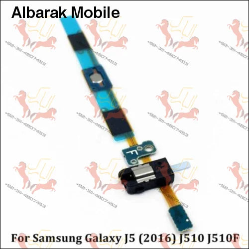 Samsung galaxy j5 2016 j510 j510f home button earphone jack flex (t10 b884)