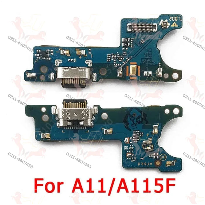 Samsung galaxy a11 a115f a115m bypass ic charging port pcb board (h811 b886)