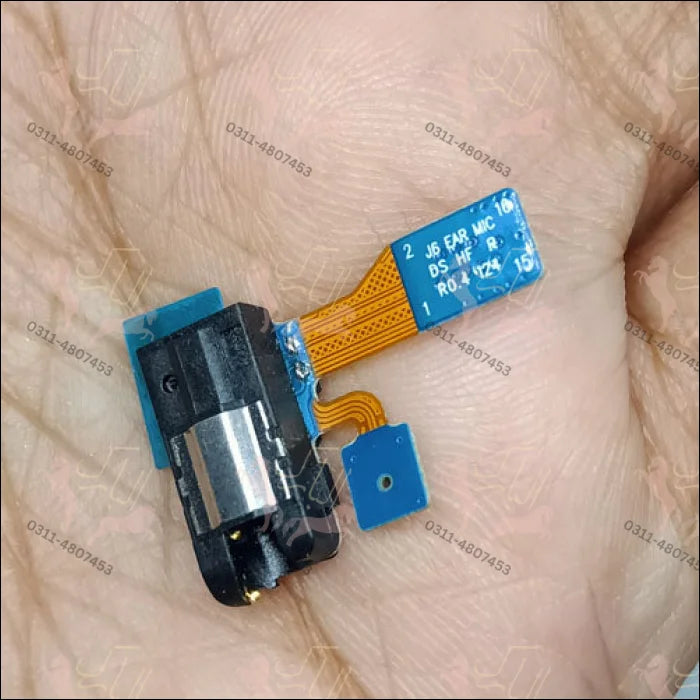 Samsung Galaxy J6 J8 Headphone Jack Audio Earphone Flex Cable T27 B Albarak mobile