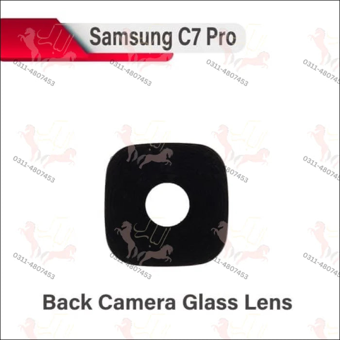 Samsung c7 pro/c5 pro camera glass black (b964)