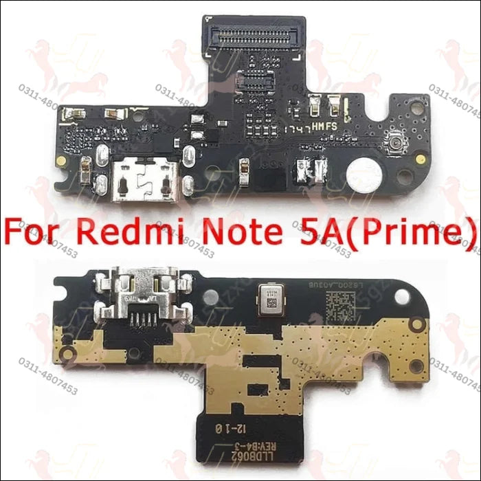 Xiaomi redmi note 5a prime charging pcb (h224 b697)