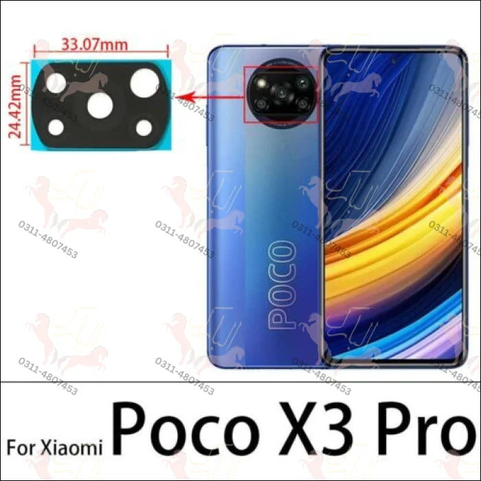 Xioami redmi poco x3 pro camera glass (h547 b827)