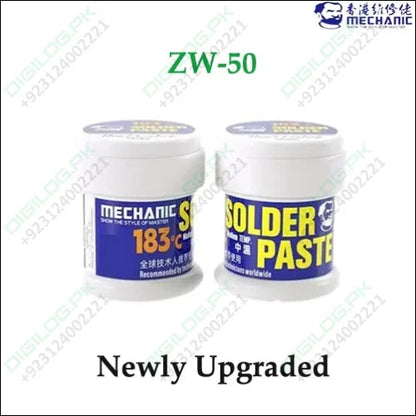 Mechanic ZW50 Solder Paste 183°C for BGA Tin Planting Welding Mobile Phone BGA CPU PCB Repair